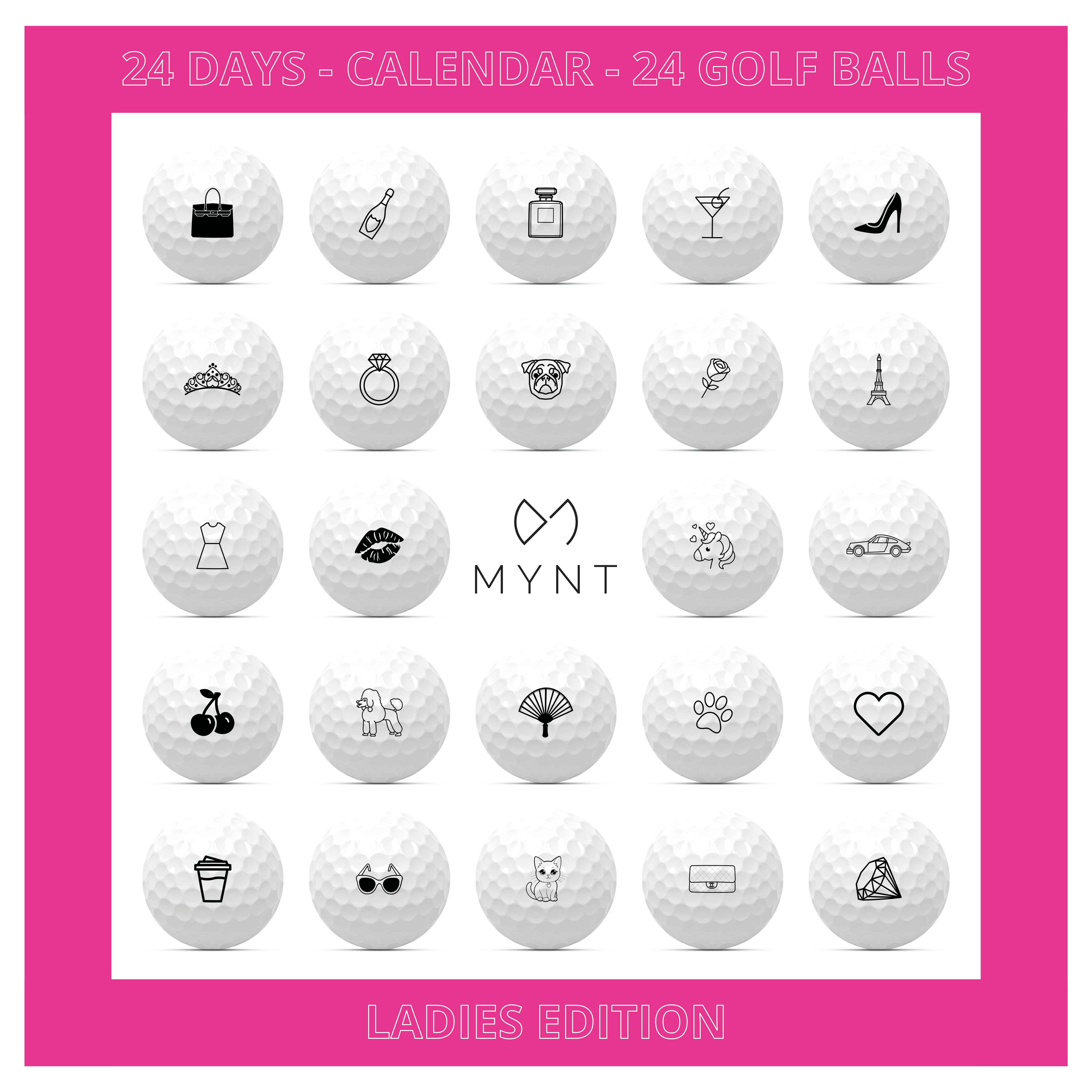 Personalizza le palline da golf MYNT 
